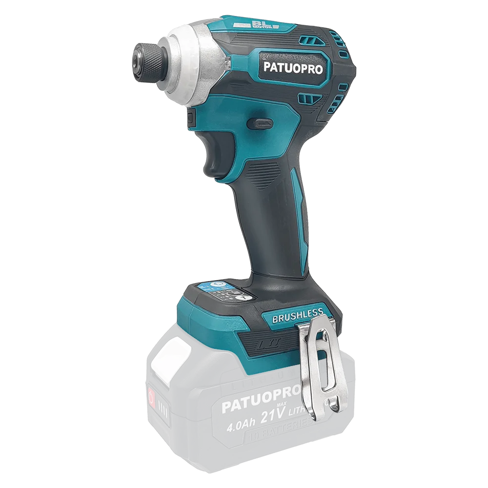 4-Speed Electric Cordless Impact Driver Brushless Rechargeable 1/4-Inch Hex Impact Wrench For Makita 18V Battery(No Battery)
