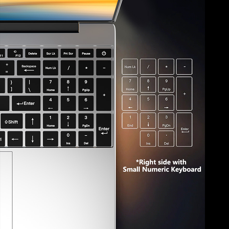 LENO 2025 Business Laptop 15.6'' Windows 11 Intel i9-9900 32GB RAM 2TB SSD Laptop Fingerprint Unlock Office Notebook Computer