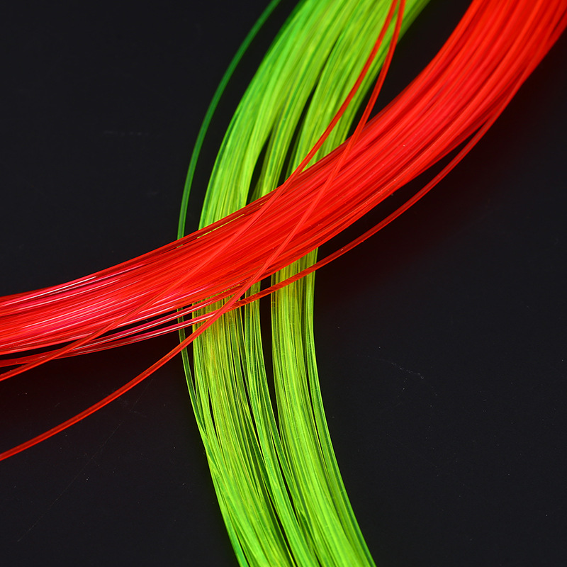 50cm Fiber Optic Bow Sight Fiber Red Green 0.5/2mm  Slingshot Compound Bow Sight Pin Bow Sight Accessory