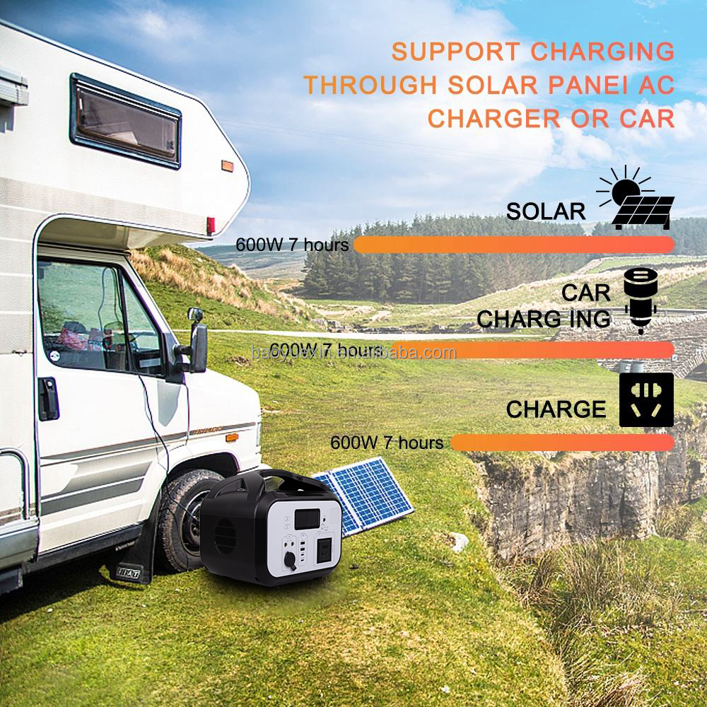 Large Capacity Outdoor Portable Outdoor Mobile Power Supply Solar Generators Container Power Bank Potable Power Station