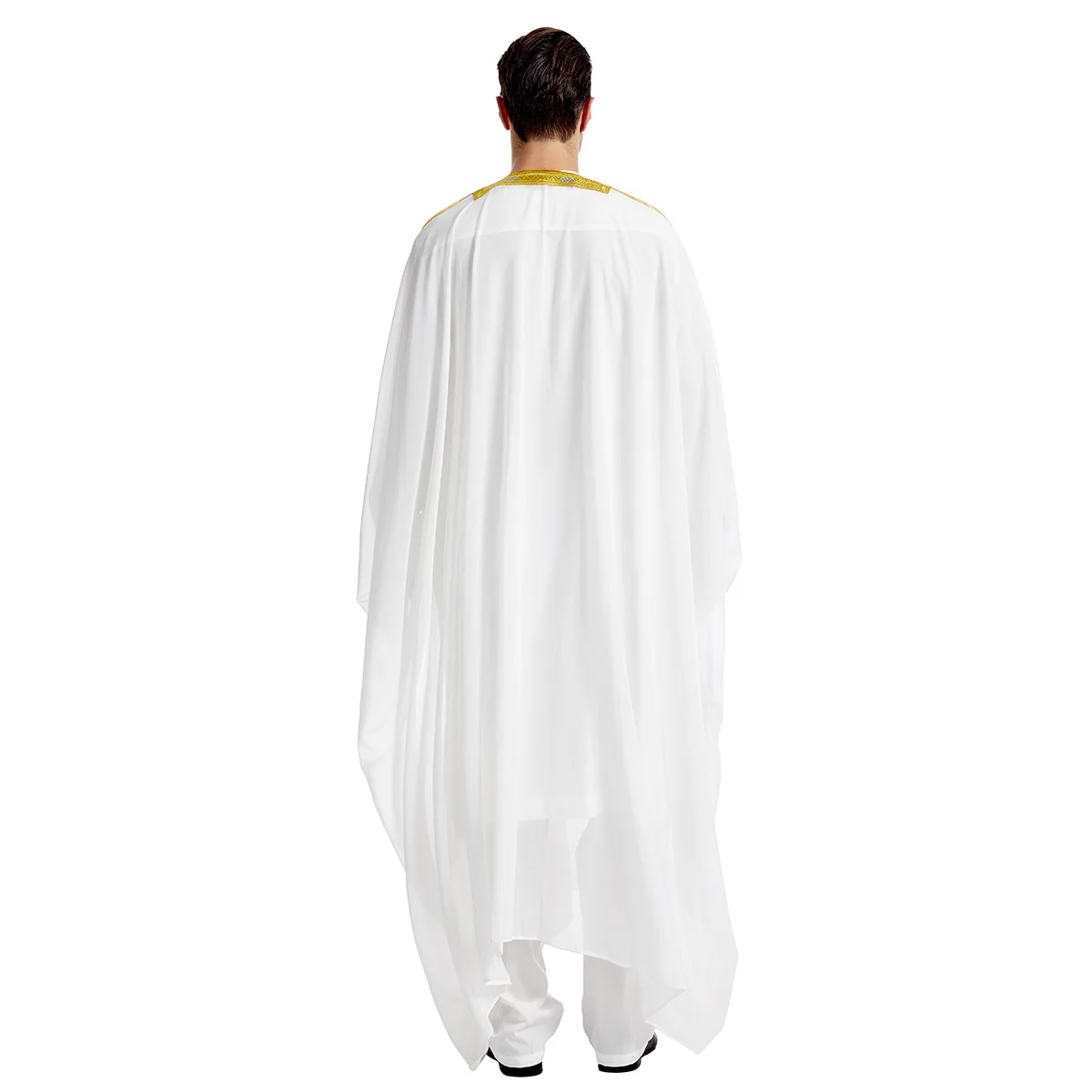 男性用ロングストライプバスローブ、arabicコスチューム、イスラム服、イスラム教徒のバスローブ、モロッコカフタン、カジュアルドレス、中級eastローブ、全国の衣装