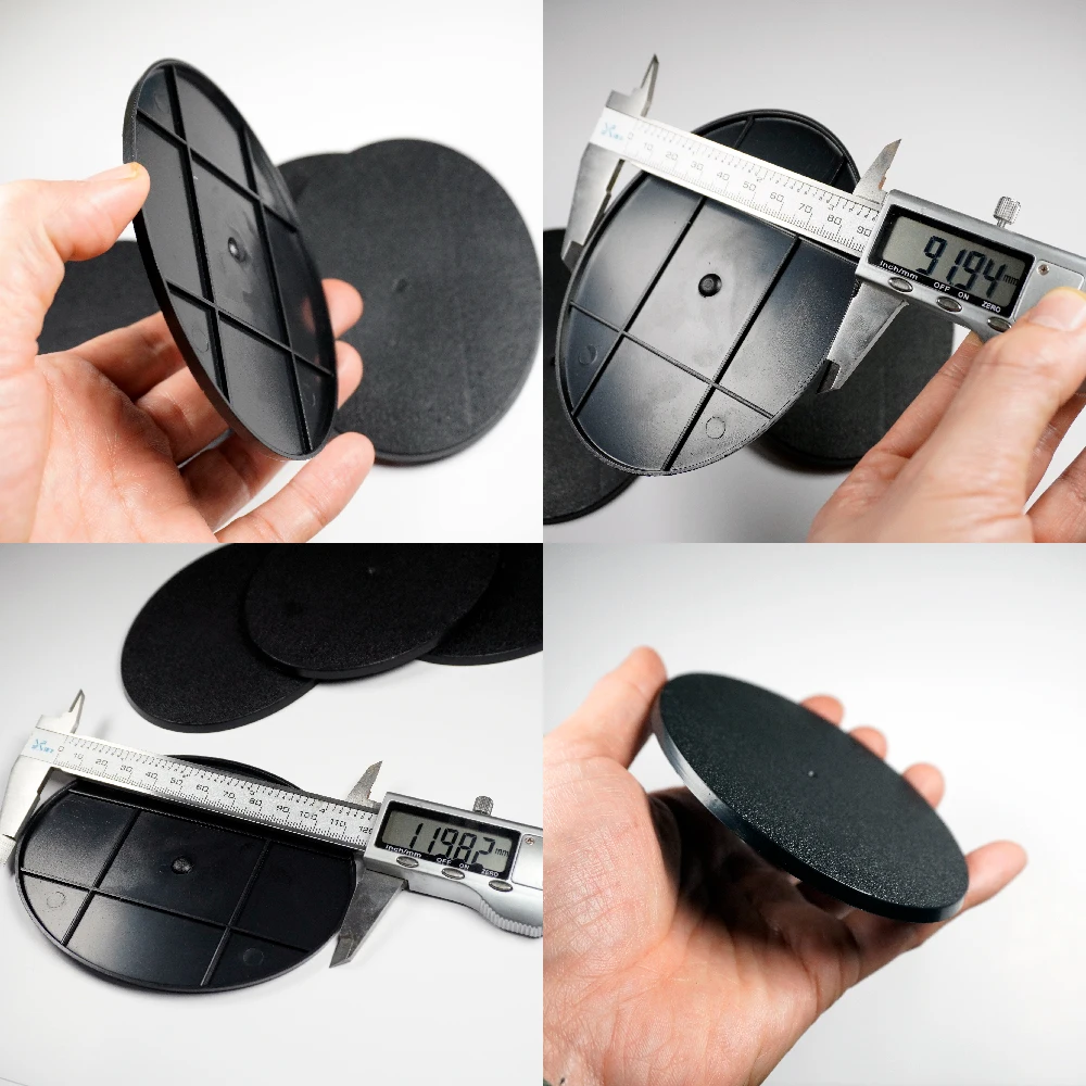 120x92mm オーバルベースモデル ゲーム用プラスチックベース