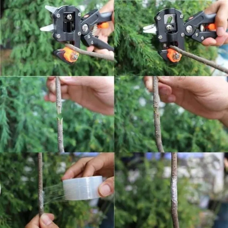 1pc 2 In 1 Attrezzi Da Giardino Multi-Funzione Injerto Macchina Albero Da Frutto Innesto Coltello Piantina Strumenti Potatura Innesto Potatore Kit