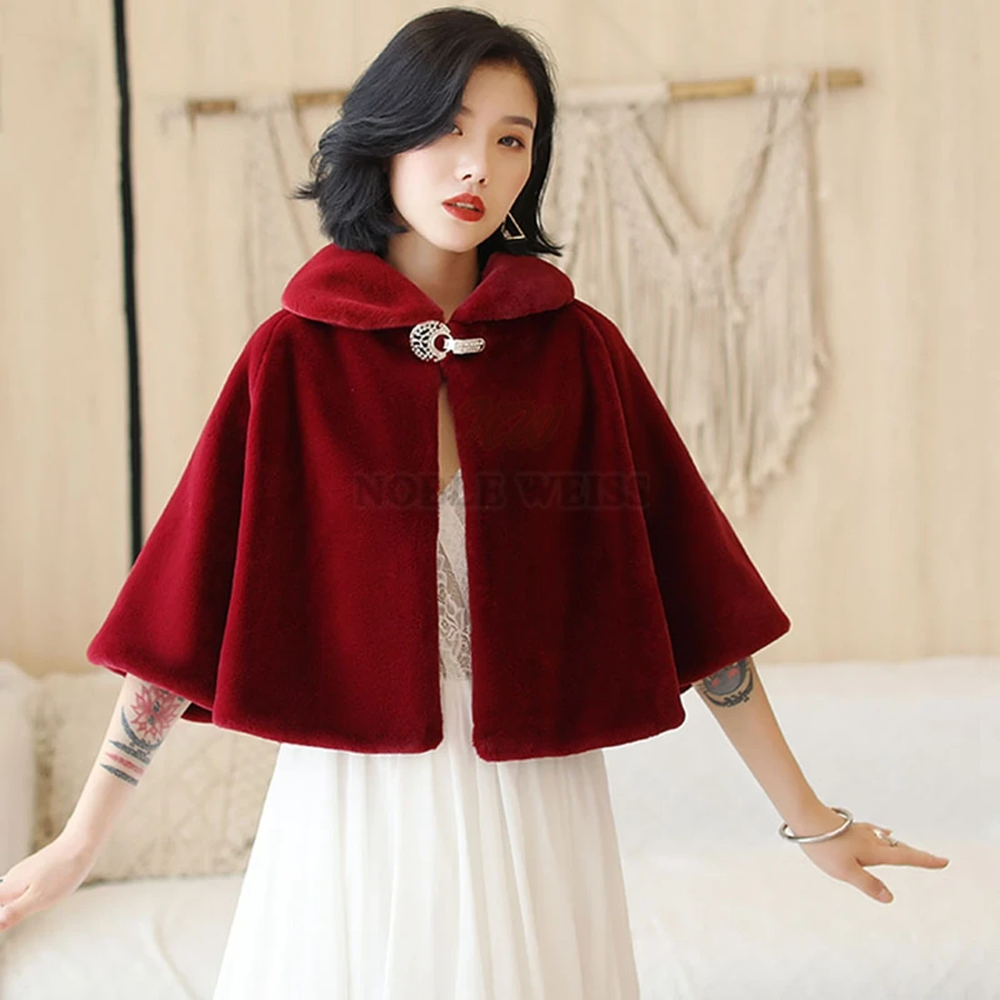 Роскошная свадебная накидка из искусственного меха, свадебная куртка, шаль, укороченная накидка, куртка со стразами, украшения по индивидуальному заказу