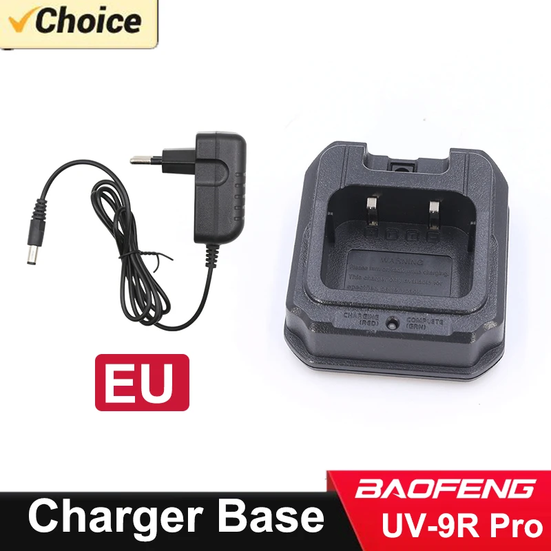 UV-S22 Pro V2 cargador Baofeng base de batería UV-9R Plus UV-9R PRO UV-68 UV-98 GMRS-9R UV-XR GT-3WP walkie talkies Radios accesorio