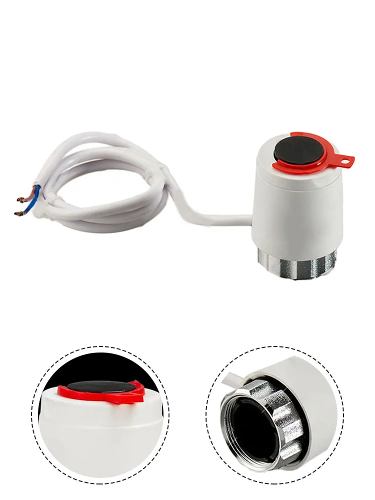 Válvula de aquecimento de piso coletor de aquecimento de piso normalmente aberta/fechada ac 230v termostato para aquecimento a gás de piso m30