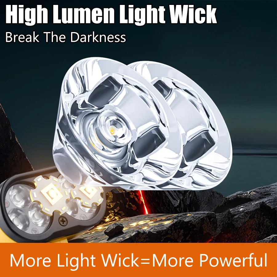 Linterna frontal LED con Sensor inteligente, linterna recargable de TPYE-C con pantalla de potencia, para montar, pescar, acampar y exteriores