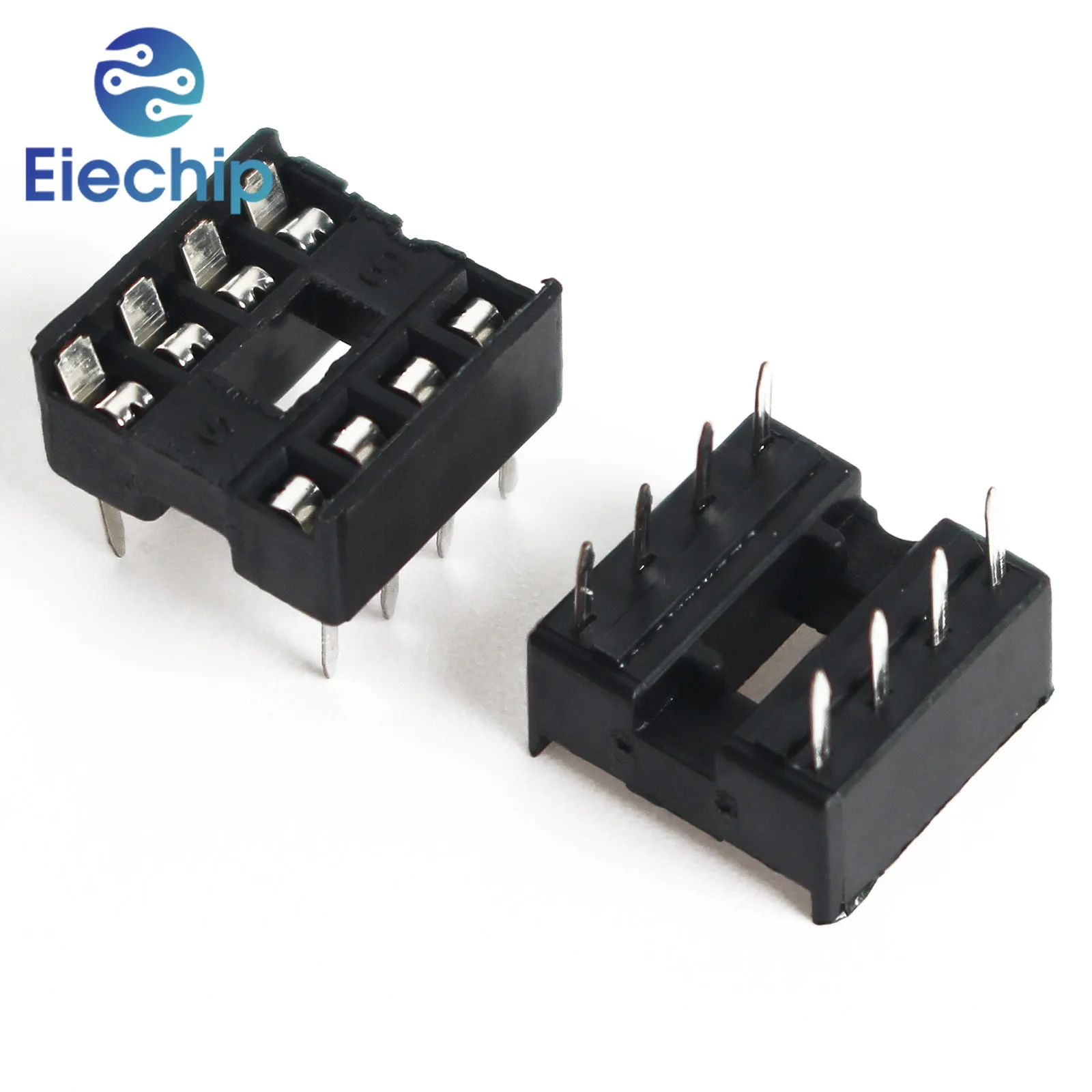 10 Uds 20 piezas 2,54 MM 8 pines DIP-8 8DIP 8 DIP IC enchufes adaptador tipo soldadura