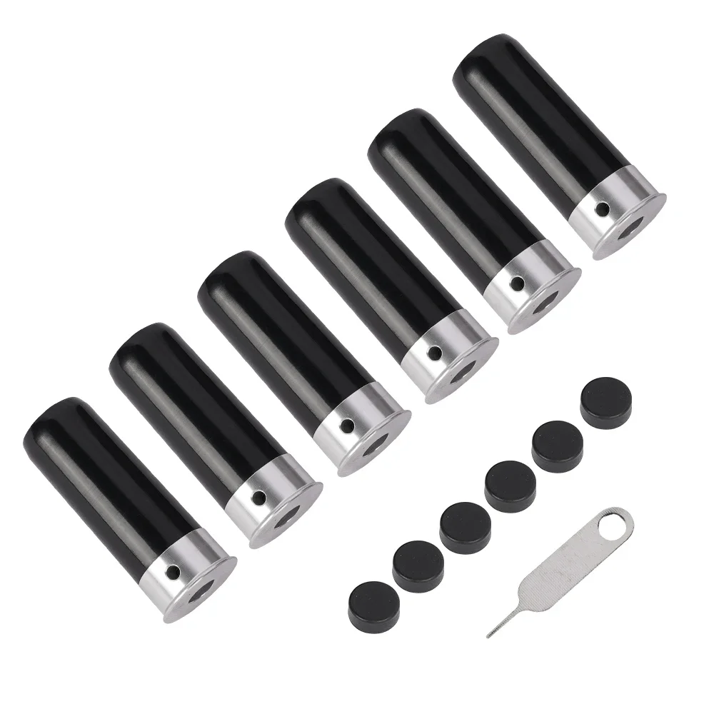 12GA Manequim redondo para practicar balas de entrenamiento de tiro, paquete de 6 o 12 piezas