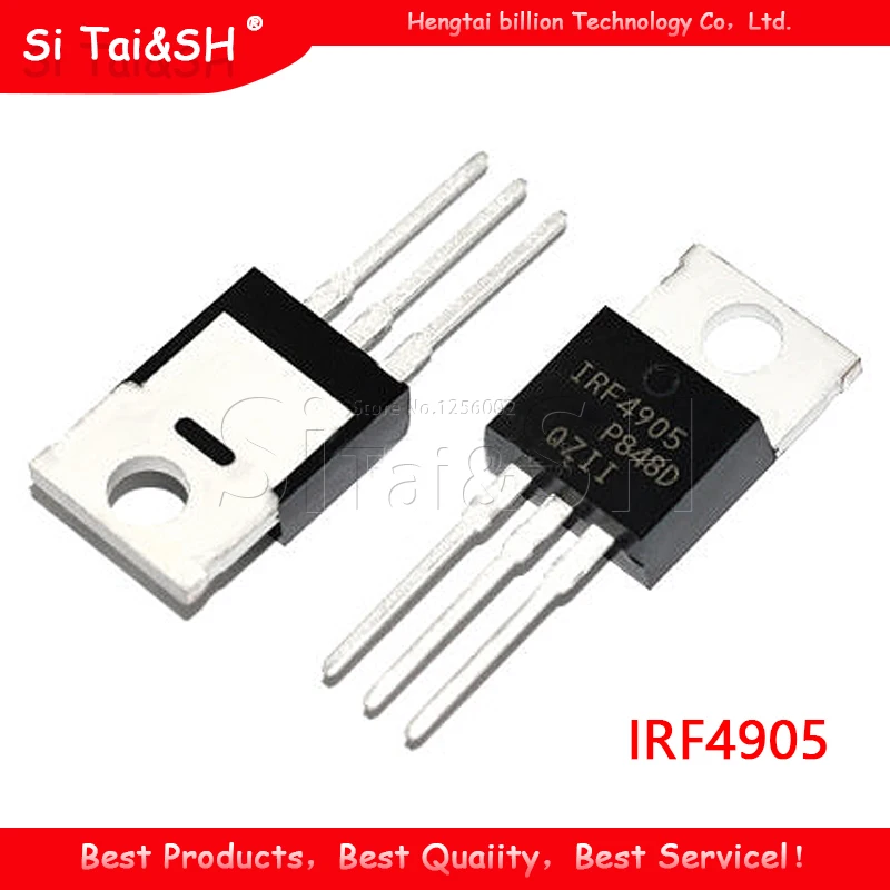 Si Tai&SH 10 Stück IRF4905PBF IRF4905 IRF4905P Power MOSFET neues und originales Datensystem