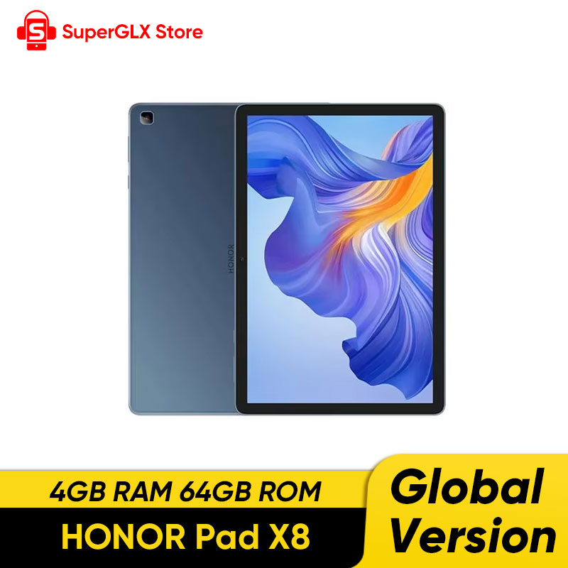 Versión Global HONOR Pad X8 10,1 ''HD pantalla grande octa-core MTK8786 protección ocular tableta ultrafina Android 12 WiFi y 4G LTE