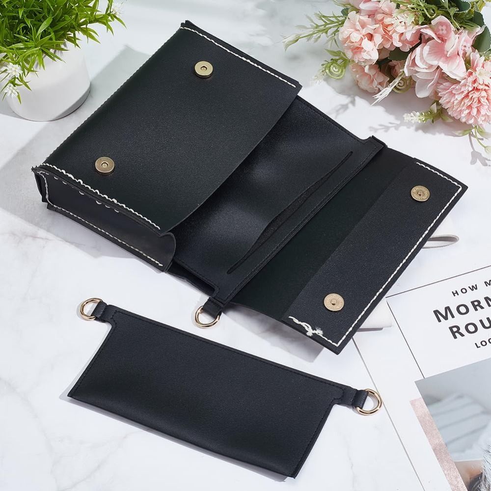 PU Wallet Bag Liner Card Package Internal Layer Retrofitted Crossbody Bag Chain Inner Container Bag Insert Organzier Clutch Bag