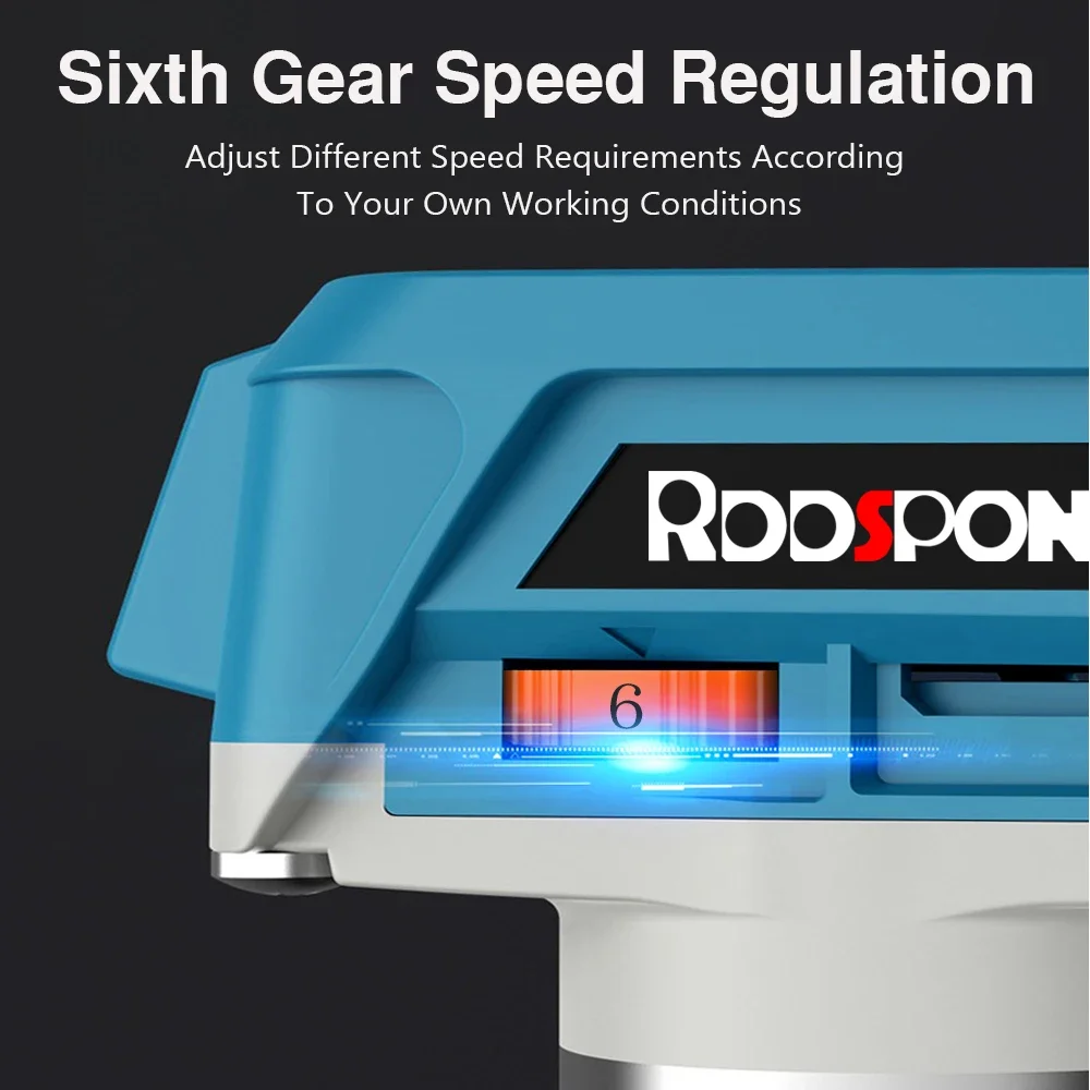 브러시리스 핸드 전기 트리머, 무선 목재 라우터, 목공 조각 슬롯 전동 공구, 마키타 18V 배터리용, 6 단