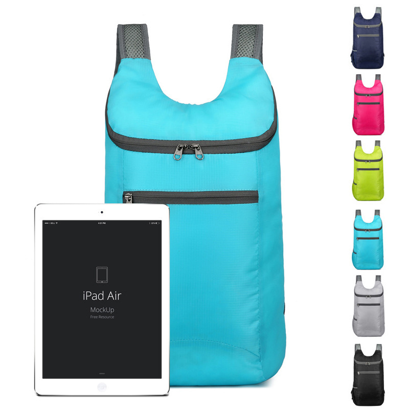 Unisex ขี่จักรยานกระเป๋าเป้สะพายหลังพับได้สําหรับพับ Ultralight Pack,กีฬากลางแจ้งนักปั่นจักรยานพับกระเป๋าสําหรับปีนเขา