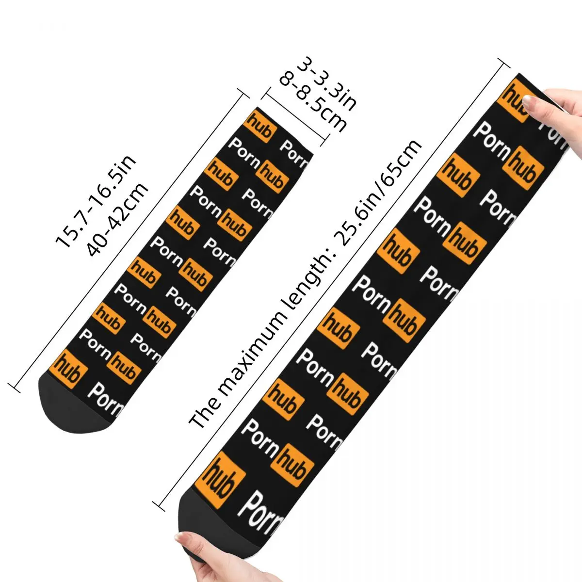 Calcetines Porhub de otoño e invierno para hombre y mujer, calcetines de baloncesto transpirables
