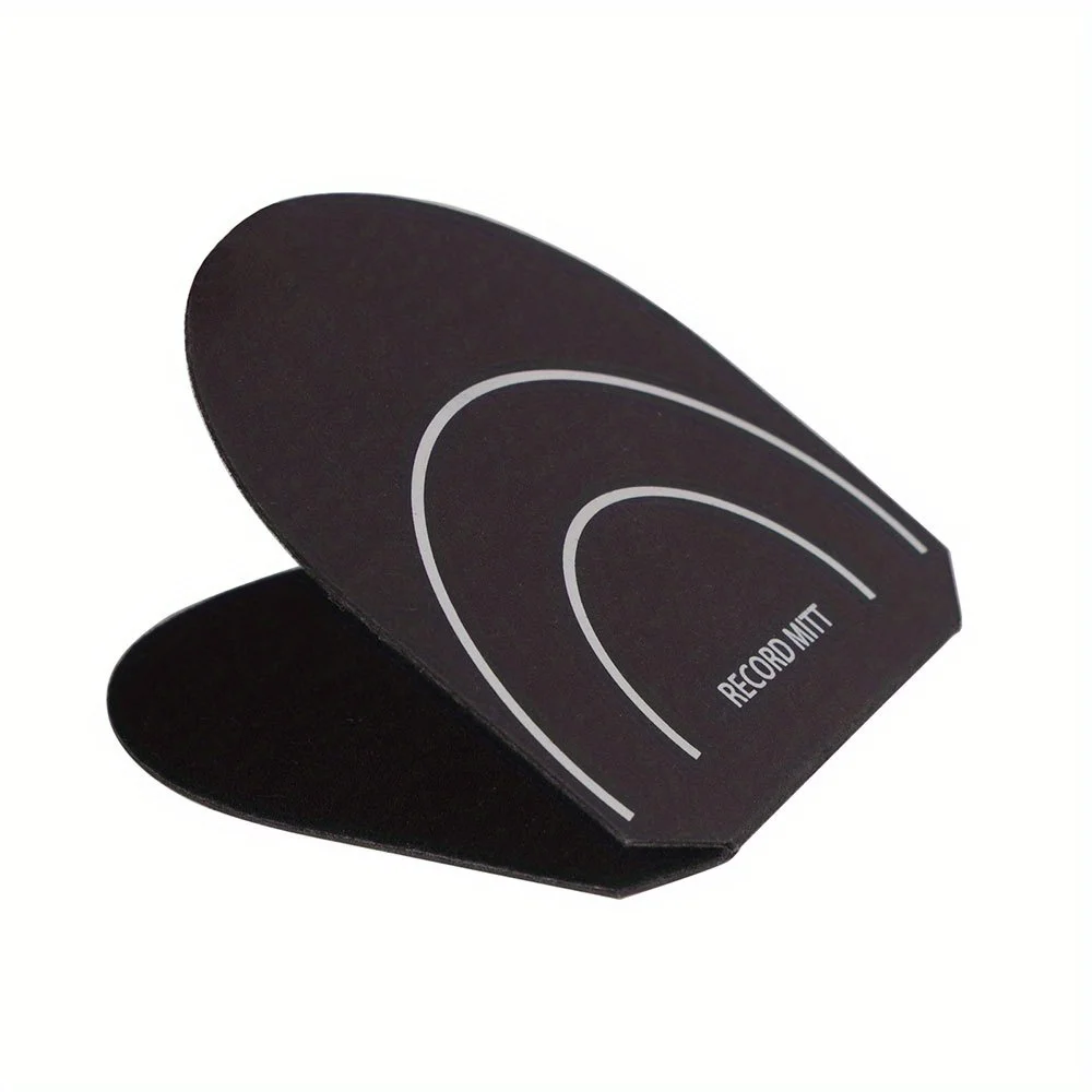 Anti Static Record Mitten & Handler - Record Player Accesories with Soft Microfiber Material, Protect Against Scratch & Dirt