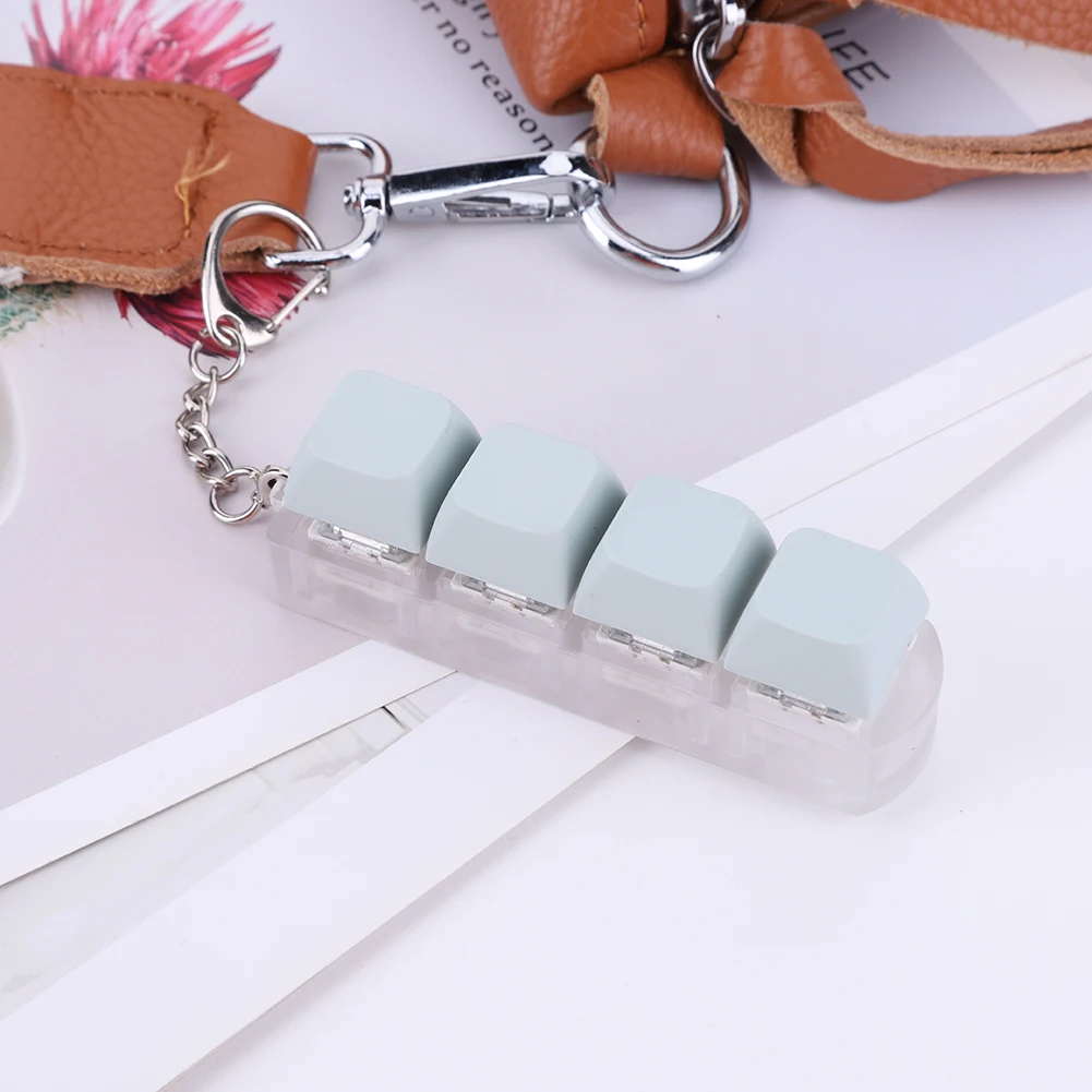ของเล่นกุญแจคีย์บอร์ด DIY ปุ่มกดพวงกุญแจของเล่นคลายเครียดสำหรับของขวัญผู้ใหญ่เพื่อ Relief ฆ่าเวลา