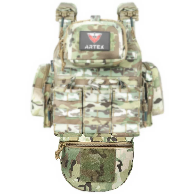JPC/CPC Vest/Tactical Chest Pouch FC Large Sub-Pouch Tactical Vest/Chest Pouch Expanded Lower Belly molle