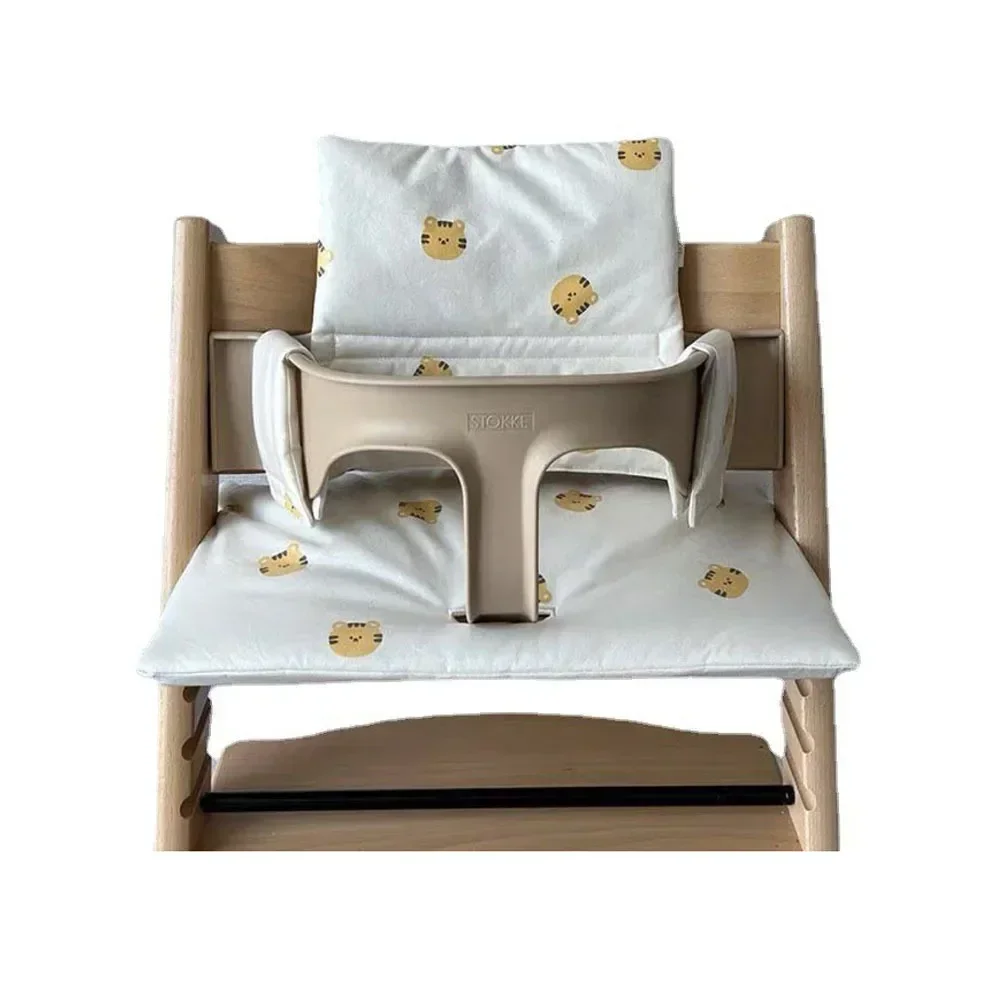 เก้าอี้สูงเบาะล้างทําความสะอาดได้ HighChair สนับสนุนเด็กทารกอุปกรณ์เสริมอาหารเด็กเปลี่ยน Pad สําหรับ Stokke