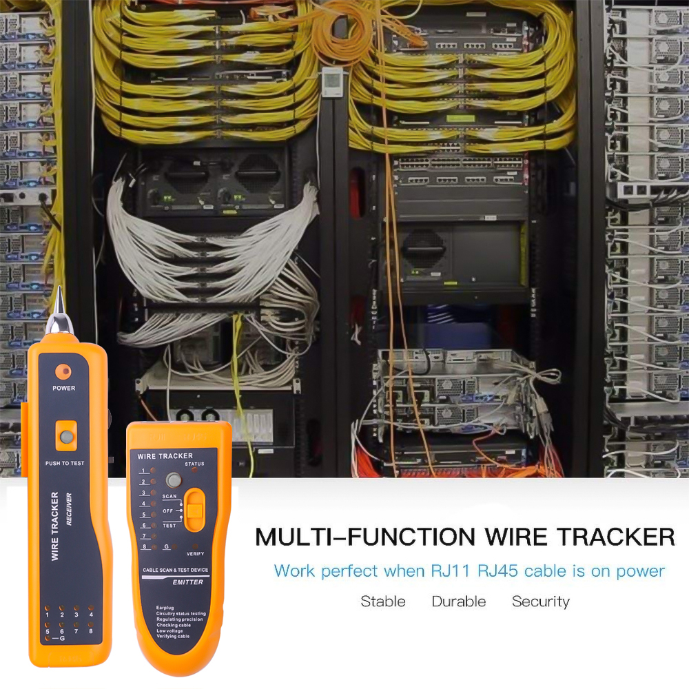 LAN ネットワーク ケーブル テスター Cat5 Cat6 RJ45 UTP STP ライン ファインダー 電話線トラッカー トレーサー診断トーン距離ケーブル テスター