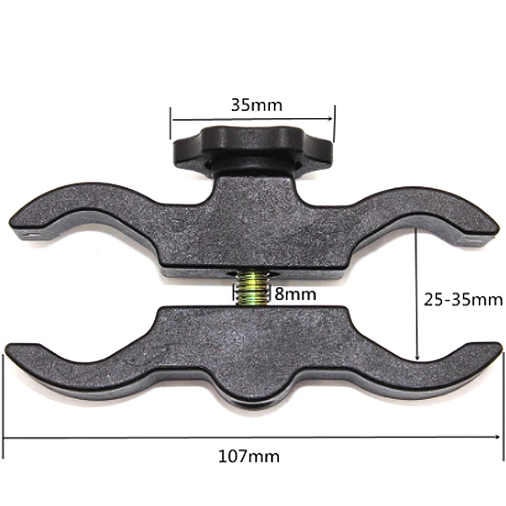 Clip para linterna múltiple, soporte para linterna, 25mm de diámetro, fácil ajuste, montaje de alcance, accesorios para pistola de caza al aire libre