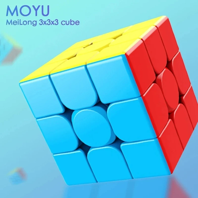 MOYU Meilong Series Professional Speed Magic Cube 2x2 3x3 Pyramid SQ1 Puzzle Magic Cube Education Learnning Cubo Magico Toy Gift