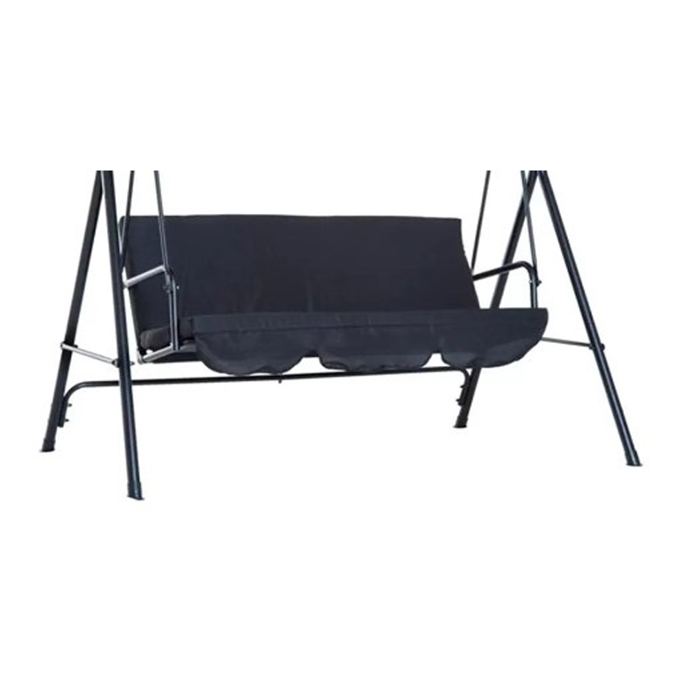 야외 스윙 의자 커버 스윙 의자 차양 커버 210D 방수 정원 스윙 캐노피 지붕 커버 그린 블랙 베이지