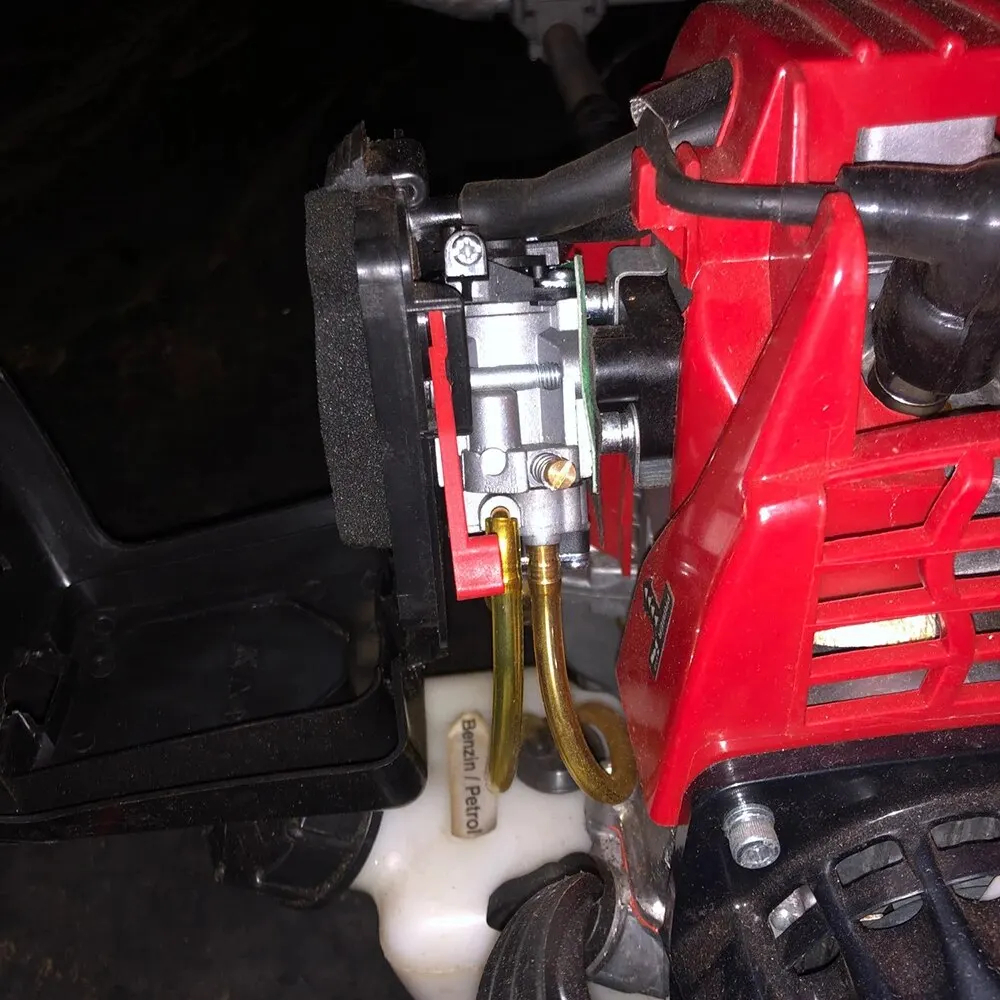 15mm Vergaser Kit Roller Freischneider Carb Vergaser Benzin Rasentrimmer Zubehör Für 40-5 43CC 47CC 49CC 50CC 2-takt