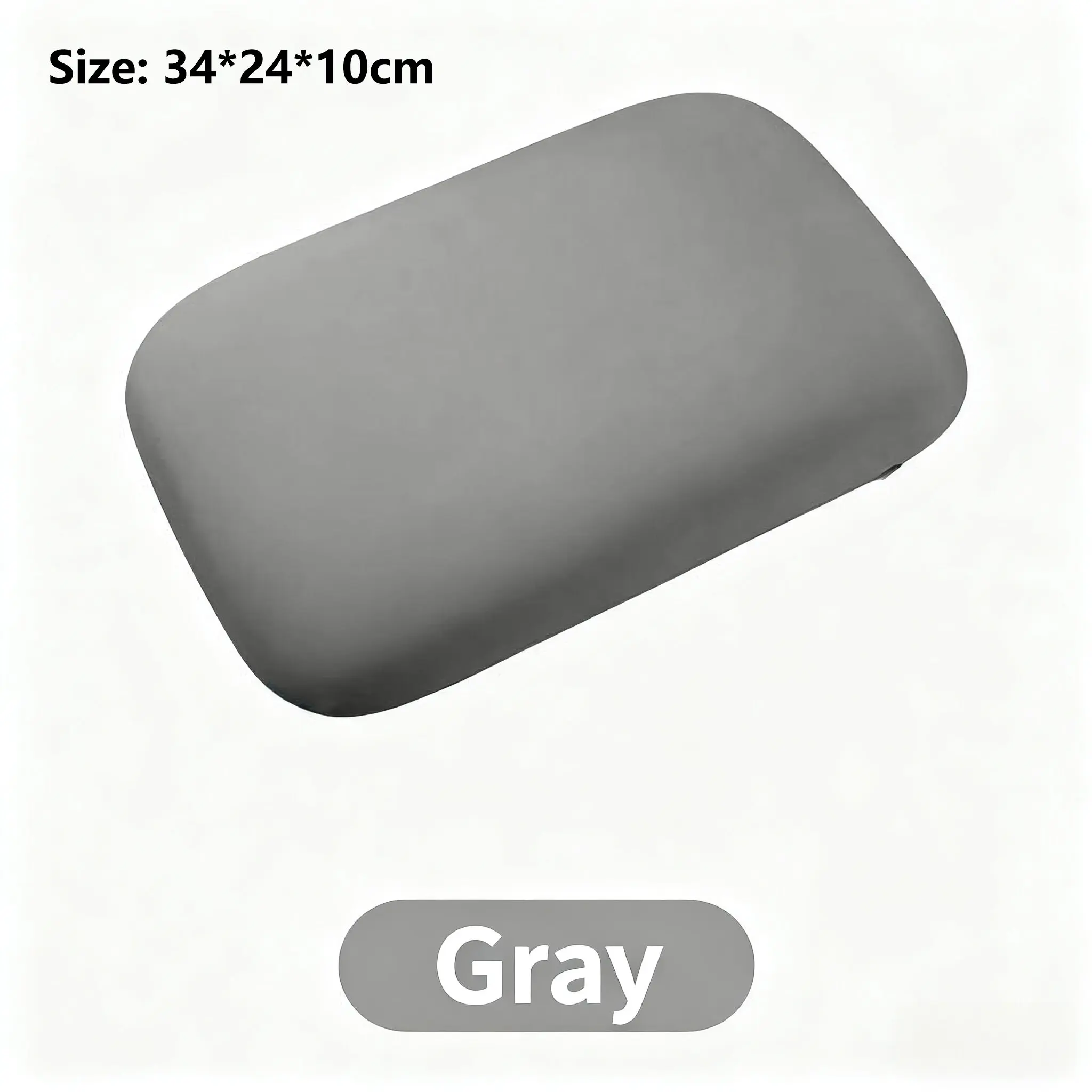 Almohada multifunción de espuma viscoelástica para el cuello, almohada de viaje suave de rebote lento para dormir, masaje de salud Cervical, almohadas para siesta
