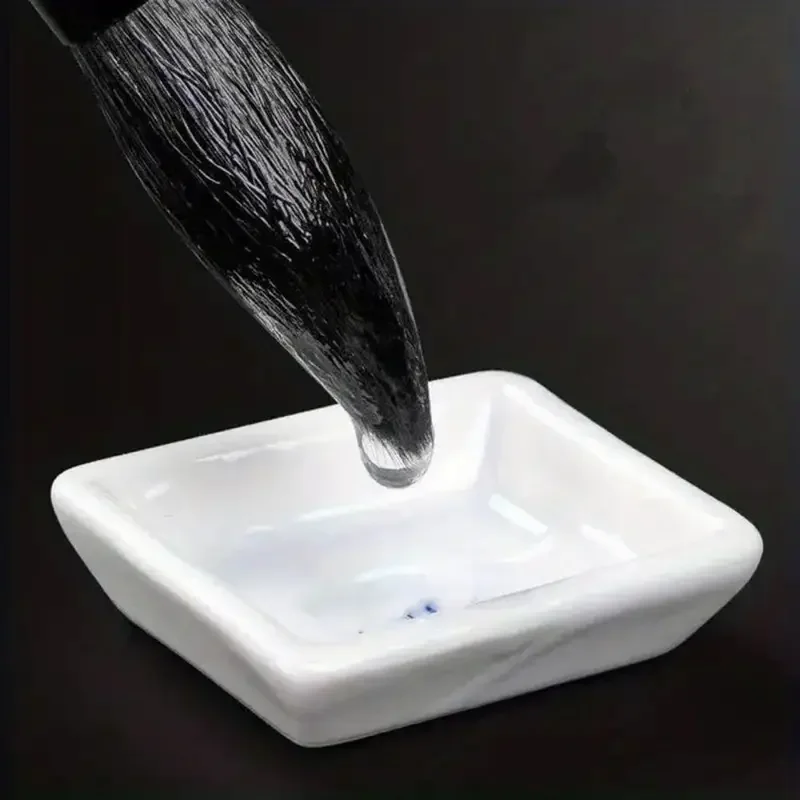 Juego de cepillos de pelo de ardilla de 7 piezas: puntas redondas/apagudas para Gouache/H2O |   Kit de artista principiante con mango de madera (sin cobertizo)