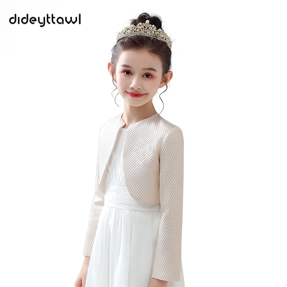 Dideyttawl 맞춤형 겨울 긴팔 소녀 코트, 따뜻한 소녀 숄, 원피스 파티 겉옷 코트, 원피스