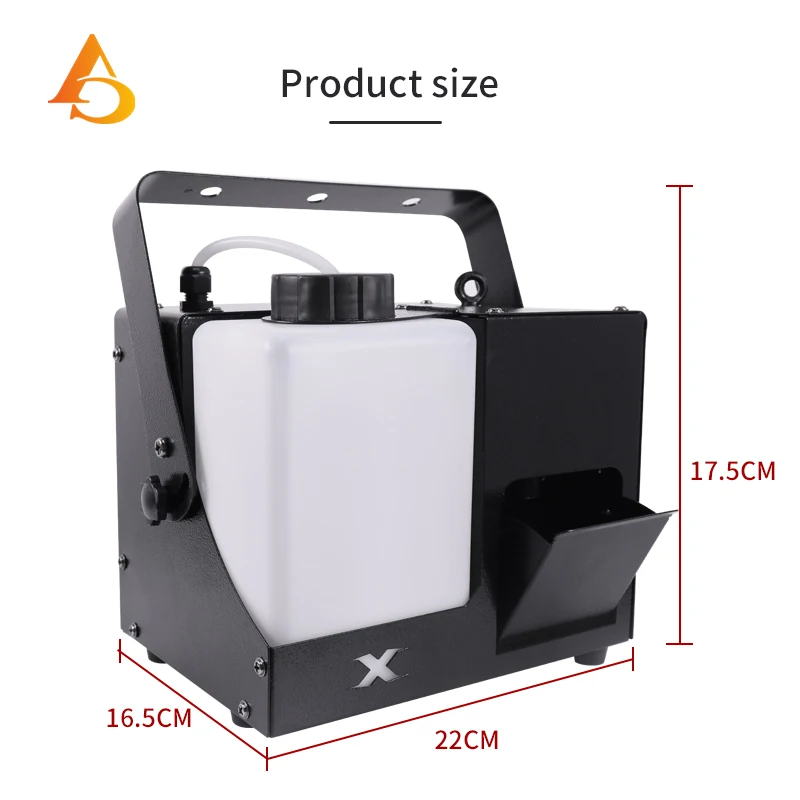 DMX 500W Smoke Machine Waterbase Hazer Stage Effect For Dj Disco Show Events Party Wedding Remote DMX Fazer Fog Equippment
