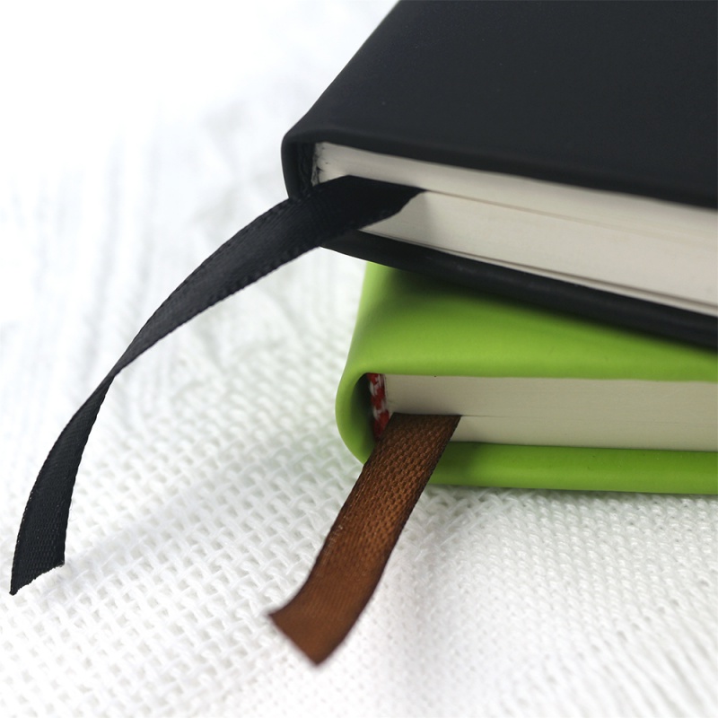 Personnalisé Cahier à dos rigide personnalisé, livre de journal en PU, impression avec manche