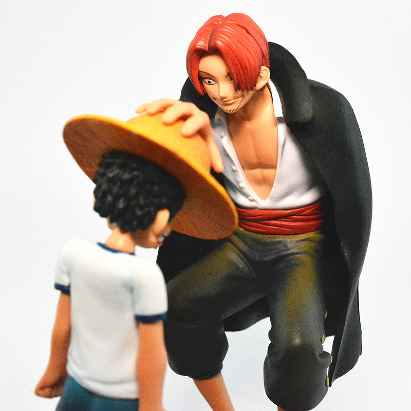 18 cm One Piece Anime Figur Four Emperors Shanks Strohhut Ruffy Actionfigur One Piece Sabo Ace Sanji Roronoa Zoro Figur