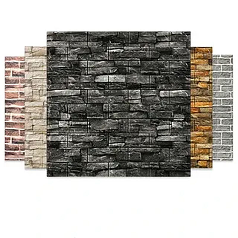 Papel de parede autoadesivo decorativo à prova d'água e à prova de umidade estilo retrô decoração de casa quarto sala de estar parede de fundo