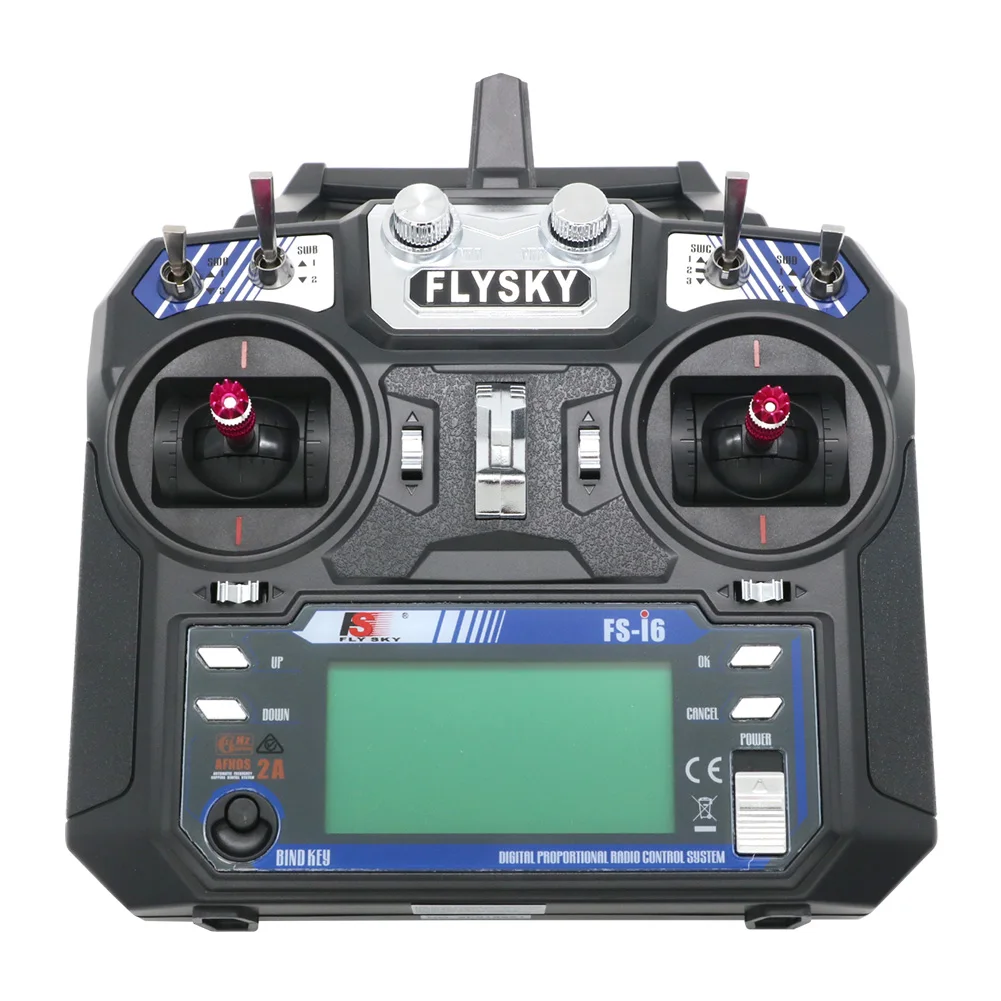 Flysky FS-i6 i6 transmissor 2.4g 6ch rádio controle remoto com ia6 ia6b x6b a8s r6b ia10b fs2a receptor para avião drone rc