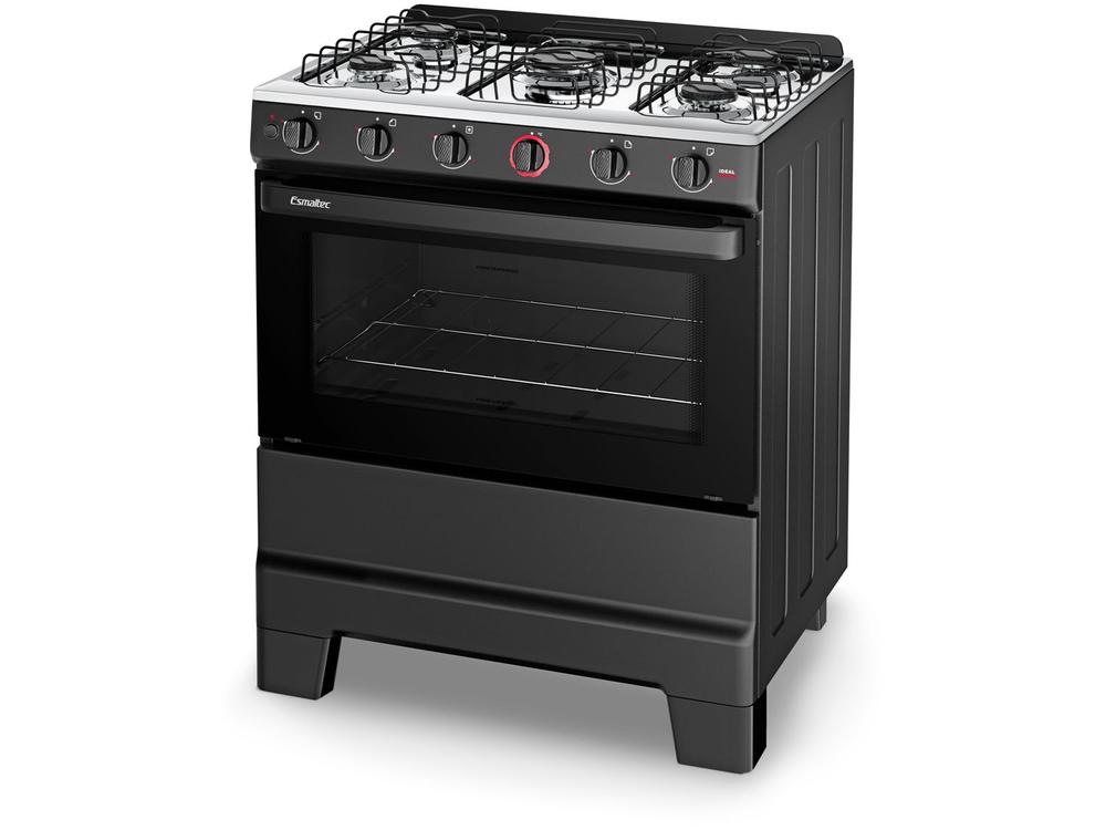 Fogão Elétrico 5 Bocas Esmaltec Ideal Super - Bivolt