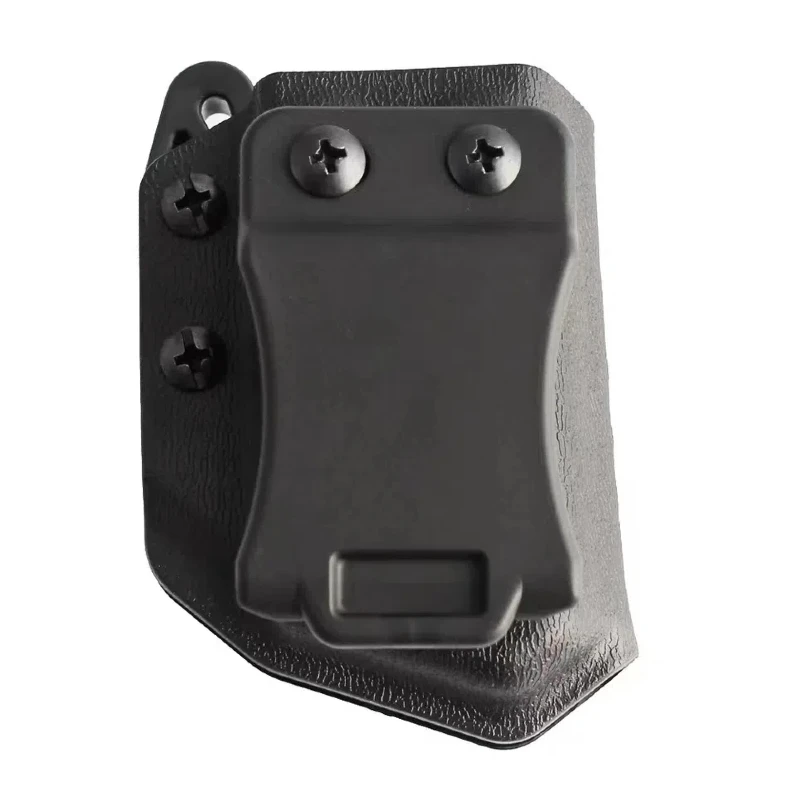 Tactical IWB OWB 9mm .40 universal Belt Clip Single Double Stack Magazine Pouch Holster Mag Carrier Holder for Pistol gun