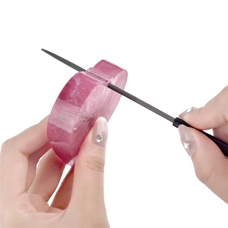 Ensemble de limes à aiguilles pour bijoutiers, sculpture de diamant, métal, verre et pierre, artisanat, outil manuel, outils de bijouterie