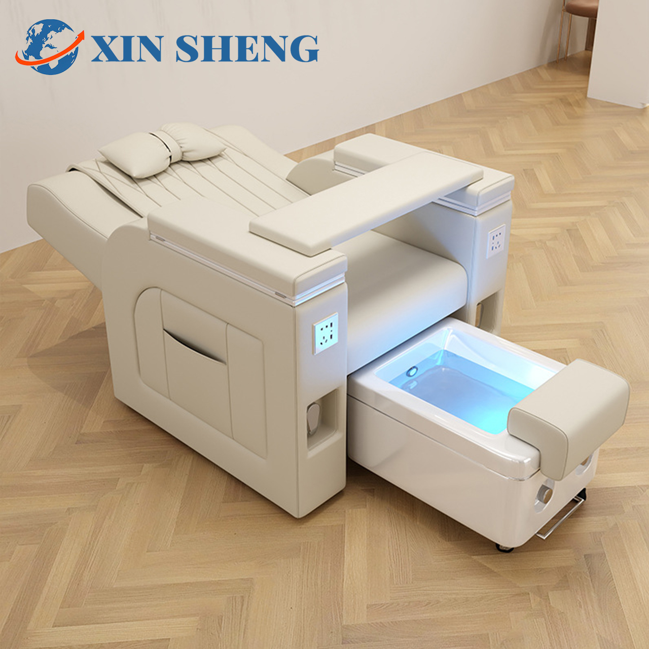 Sillas de masaje para SPA de pies, sofá de salón de manicura, silla de masaje automática trasera, silla de pedicura, masaje de pies y muebles de SPA para tienda de uñas