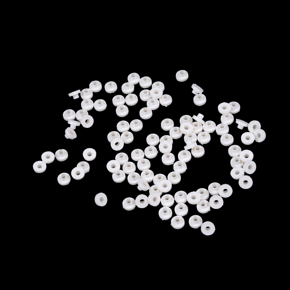 100 szt. TO-3P do 247 biała silikonowa tranzystorowa plastikowa podkładka izolacyjna