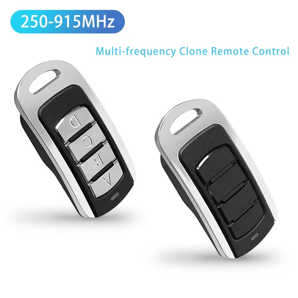 Control remoto multifrecuencia de 250-915 MHz, copia clonada, replicación, 868 MHz, control remoto para puerta de garaje de marca, control remoto de 433MHz