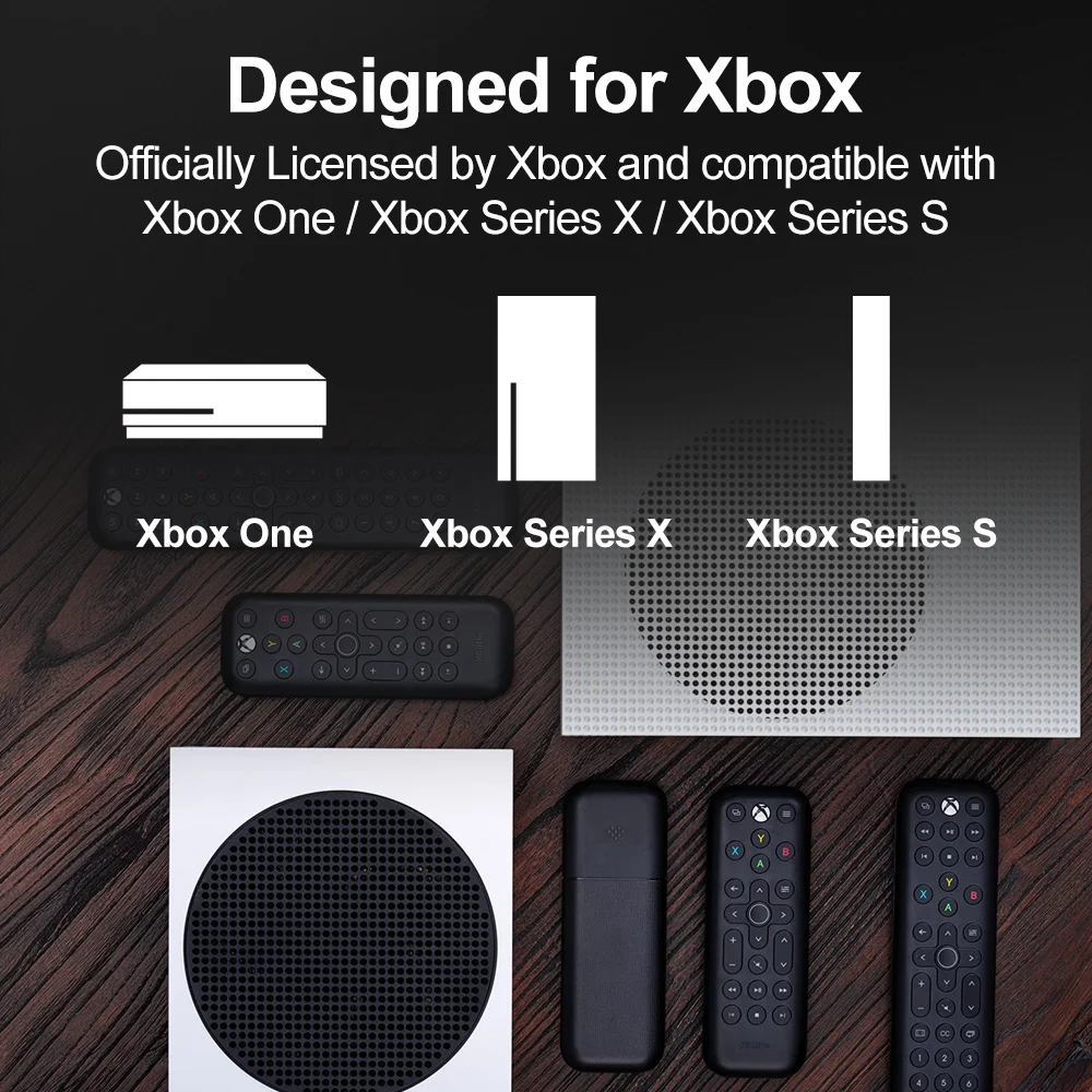 Telecomando multimediale 8BitDo XBox con licenza da Microsoft, compatibile con Xbox One, Xbox Series X, S (telecomando a infrarossi) Console Microsoft Xbox