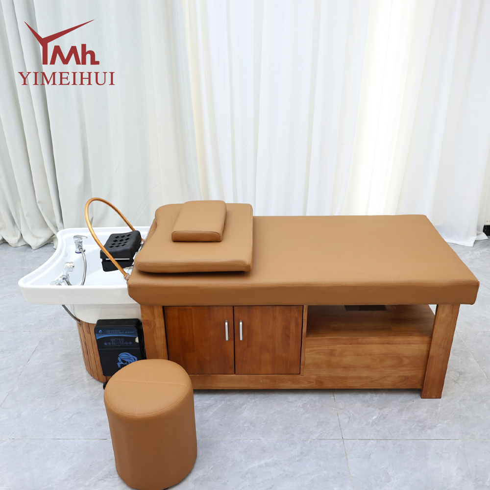 Современная спа-терапия, парикмахерская, шампунь, кровать с японским шкафом для хранения пароварки