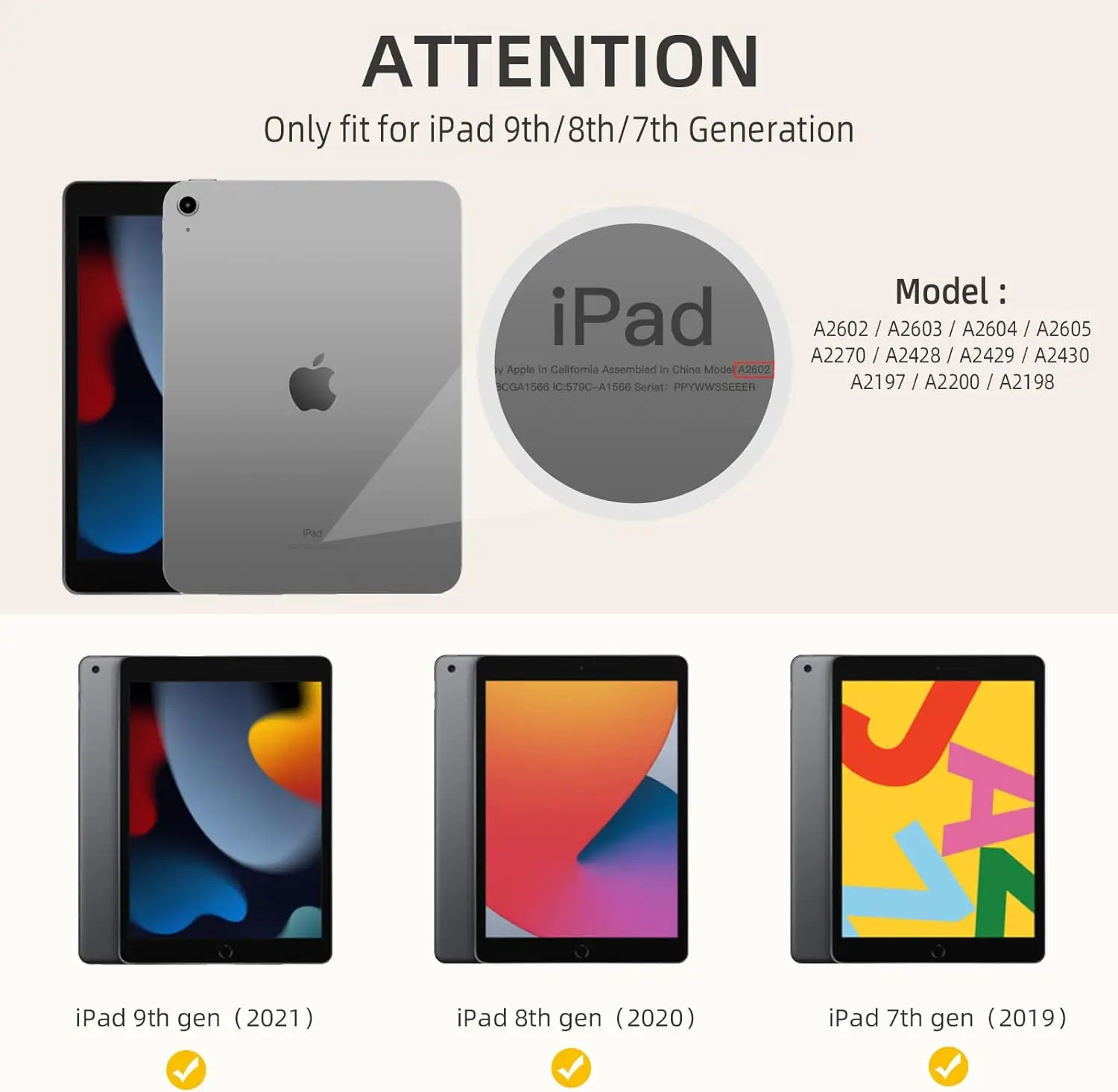 With Pencil Holder Cover For iPad Pro 12.9 2021 10.2 7/8/9/10th Case for Air 2 4 5 Mini 5 6 Portable iPad Pro 11 Generation case