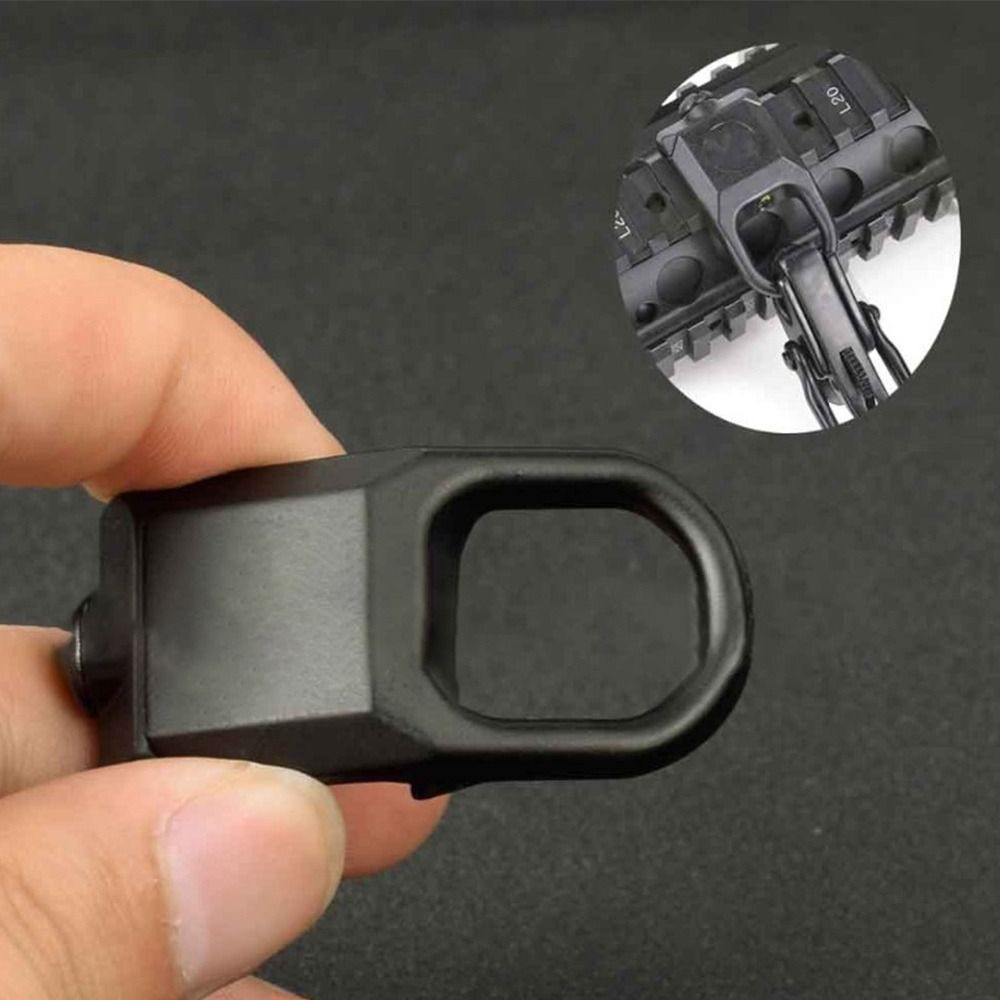 Hebilla RSA GBB de separación rápida, adaptador de montaje de acero QD Sling compatible con riel de 20mm, herramienta de caza, accesorios de Clip de hebilla