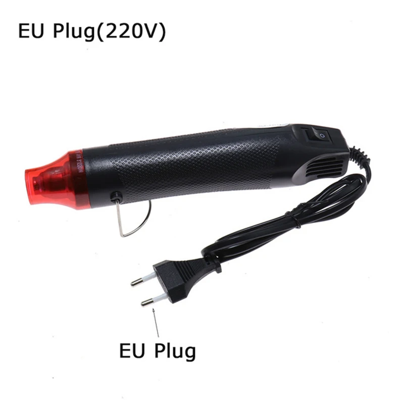 Mini Điện Nhiệt Súng Cầm Tay Súng Bắn Khí Nóng Với 100 Chiếc Nhiệt Mông Cho Thủ Công DIY Hàn Cói Dây kết Nối Bộ