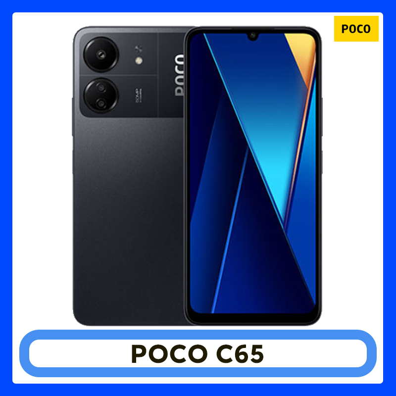 POCO C65 Globale Version MediaTek Helio G85 6,74" Dot Drop Display 50MP Kamera 5000mAh Großer Akku 3,5mm Kopfhöreranschluss