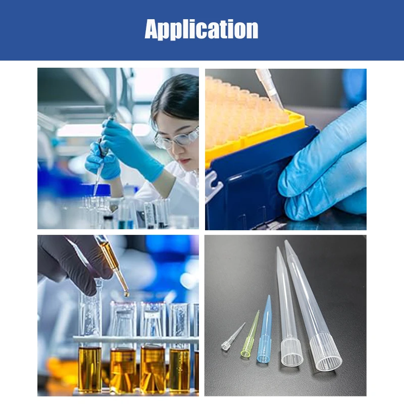 Westtune Laboratory 10ul 200ul 1ml 5ml 10ml Punte per pipette per pipette liquide da laboratorio, punte per pipette universali