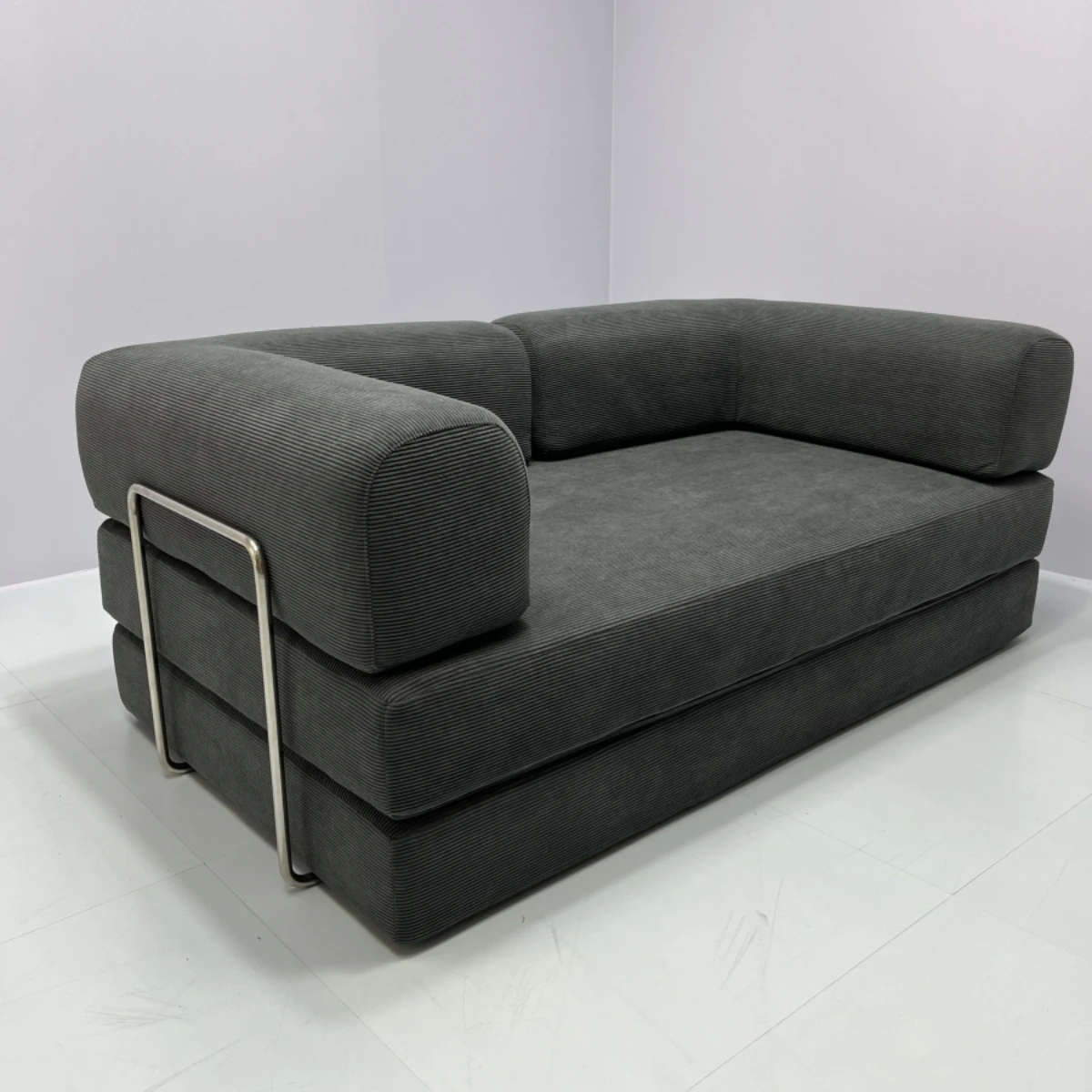 2025 New EU Warehouse Vacuum Compression Sofa 200*100*70cm Sofa Bed Corduroy Jacket Removable Placement 5-7 Days Delivery